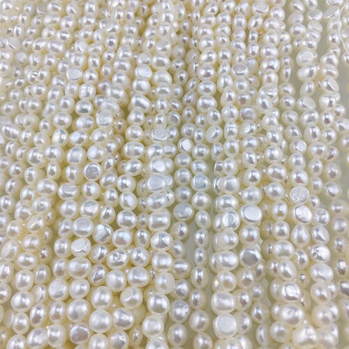 白色6-7mm巴洛克无核淡水珍珠