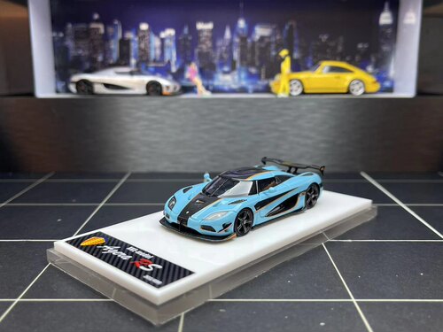 【现货】XKE-model 1:64树脂限量版柯尼塞格Agera RS汽车模型