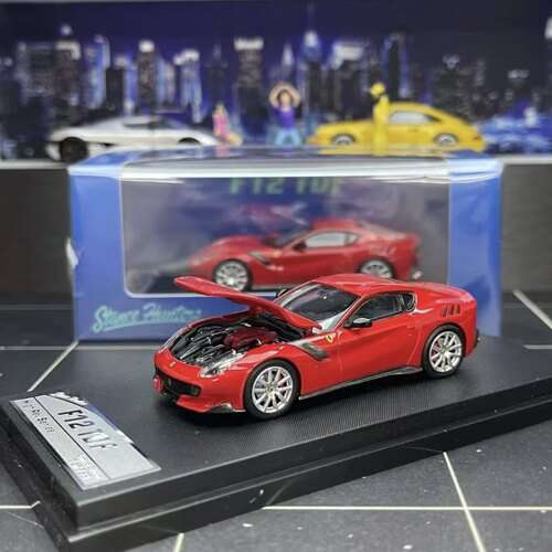 【李先生】SH法拉利F12 TDF 1:64 Ferrari开盖合金汽车模型