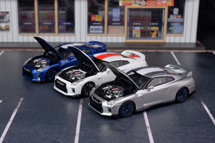 MH  MOTORHELIX 1/64 Nissan GT-R(R35)合金 限量版汽车模型