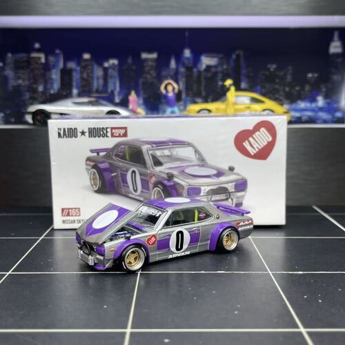 【李先生】MINIGT+KH 1:64 尼桑GT-R天际线KPGC10合金汽车模型