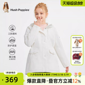 暇步士童装 大童户外休闲厚外套儿童棉袄 女童三防棉服2025秋冬新款