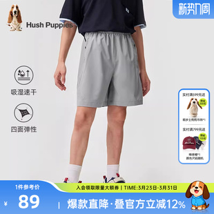 男童短裤 男大童速干薄裤 夏季 儿童休闲五分裤 子 新款 暇步士童装