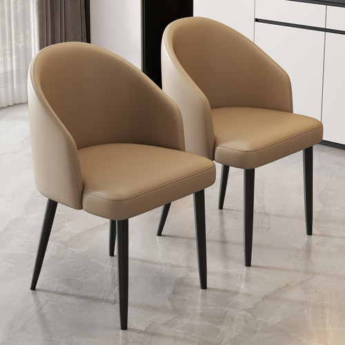 现代简约意式铁艺餐椅