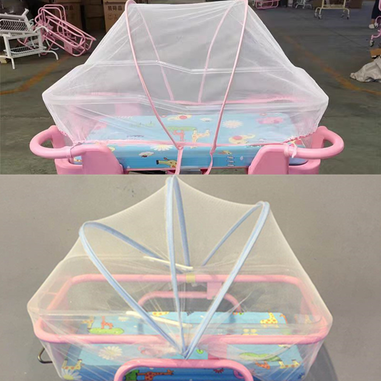 月子中心会所婴儿床蚊帐医院初生儿婴儿车床垫透明睡盆推车蚊帐