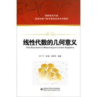 【正版包邮】 线性代数的几何意义 任广千 西安电子科技大学出版社有限公司