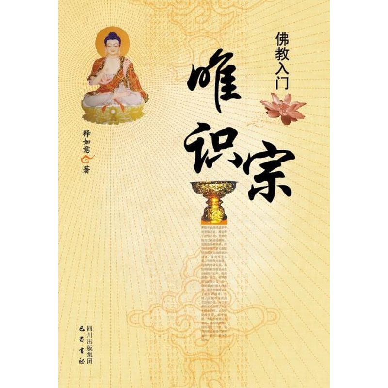 【正版包邮】 佛教入门:唯识宗 释如意   著 巴蜀书社 - 实物图