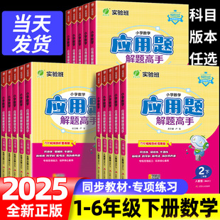数学思维训练应用题专项训练解题技巧天天练 春雨实验班数学应用题解题高手小学生一二三四五六年级上下册人教北师苏教版