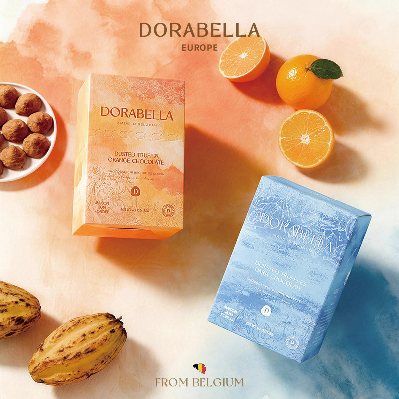 原装进口比利时红宝石松露巧克力纯可可脂网红新年礼物零食礼盒装