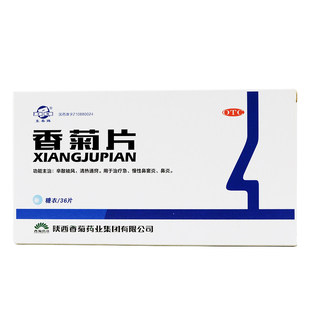 东秦牌 香菊片 0.3g*36片/盒