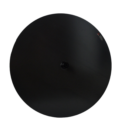 碳纤维封闭轮组碟轮TT车轮大饼铁三车记时场地轮车轮盘封盘死飞车