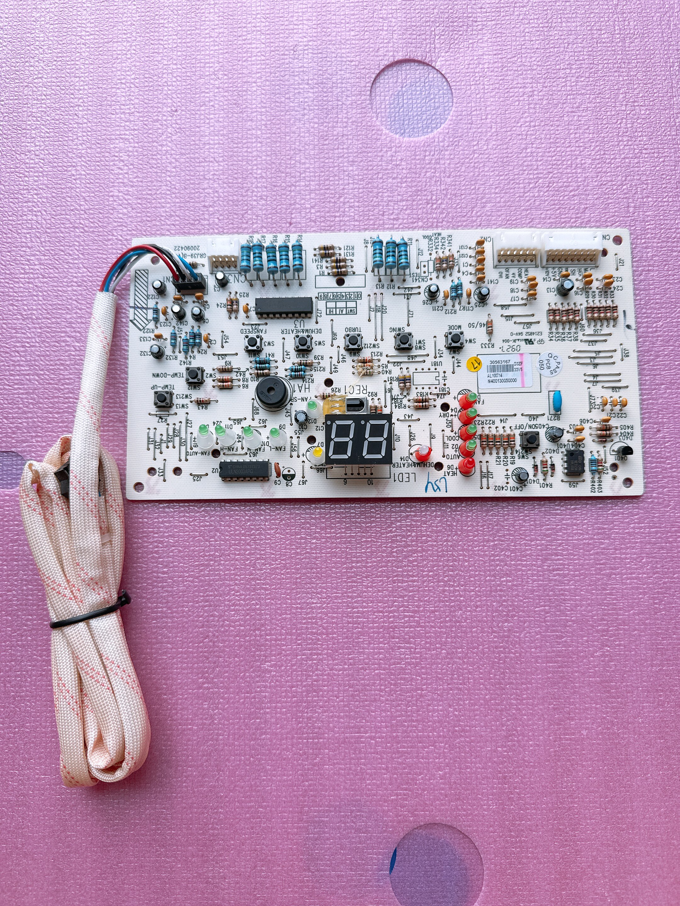 格力空调全新柜机控制板30563167显示板3953F电路板GRJ39-B