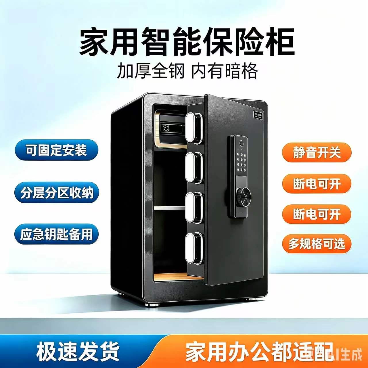 2026新款儿童密码锁存钱罐保险柜
