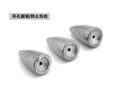 50枚装子弹铅路亚配重子弹铜坠