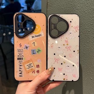 X300精孔Y52S护眼网红款 适用于VIVO Y200i全包X200 S30防摔Y300PRO 滴胶卡通彩绘二合一保护套手机壳批发 S20