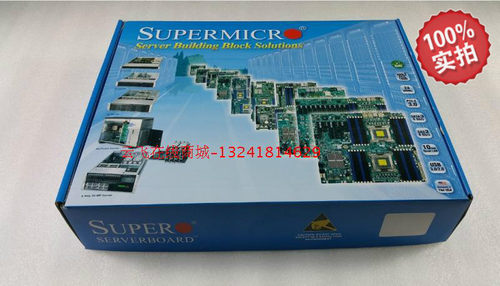 全新超微X7DAL-E双路771针服务器工作站主板支持54CPU 北京现货