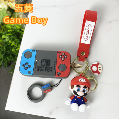 五菱宏光miniev马卡龙可爱卡通miniGAMEBOY GB钥匙套壳街霸游戏机