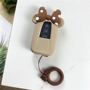 适用丰田汽车钥匙套扣凯美瑞卡罗拉雷凌荣放亚洲龙CHR威兰达卡通