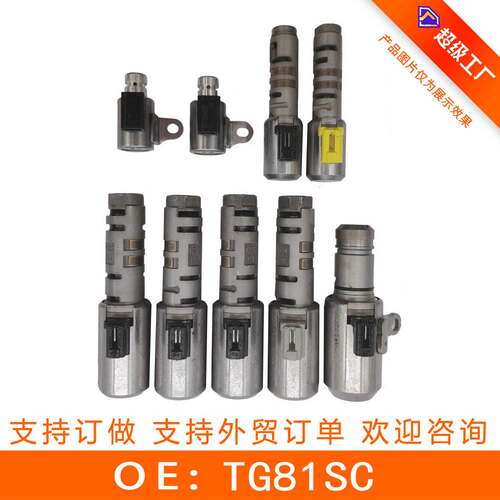 适用沃尔沃  变速箱阀套组/9件套   TG81SC