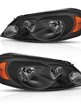 适用于雪佛兰06-13款Impala美规大灯 原车卤素半总成黑色款前照灯