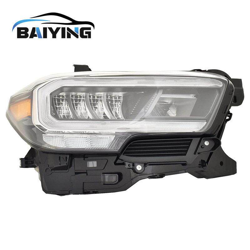 适用于16-20款丰田塔库玛大灯总成TACOMA改装LED日行灯流水转向灯