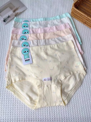 亿宠儿女士中高腰纯棉三角裤