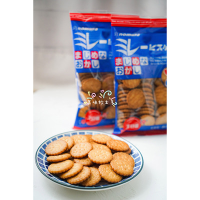全天日盐麦粗粮小圆饼干野村