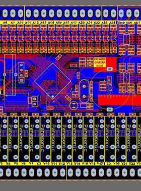 三菱plc FX3U 45MR 21DI 24RO 14AD 2DA源代码  热电偶冷端补偿