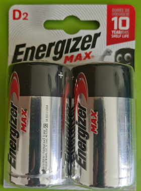 Energizer劲量1号碱性D型大号电池 LR20煤气灶燃气灶热器电池