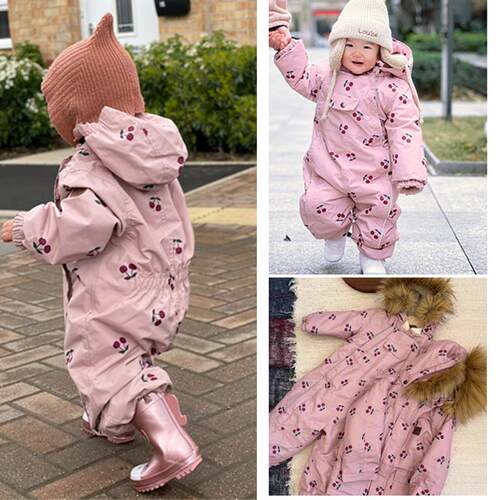 24秋冬新款樱桃儿童滑雪服