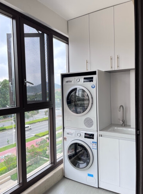 博世4系10+9kg除菌自清洁热泵烘干洗烘套装WAP282602W+WTW875601W