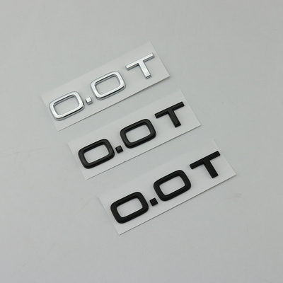 新能源电动汽车排量标0.0T贴