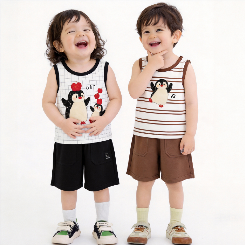 WHYLOOK宝宝背心衣服纯棉男孩女童无袖外出透气T恤夏季薄款洋气新,童装/婴儿装/亲子装,背心吊带,淘宝优惠券,粉丝福利购,淘宝优惠卷