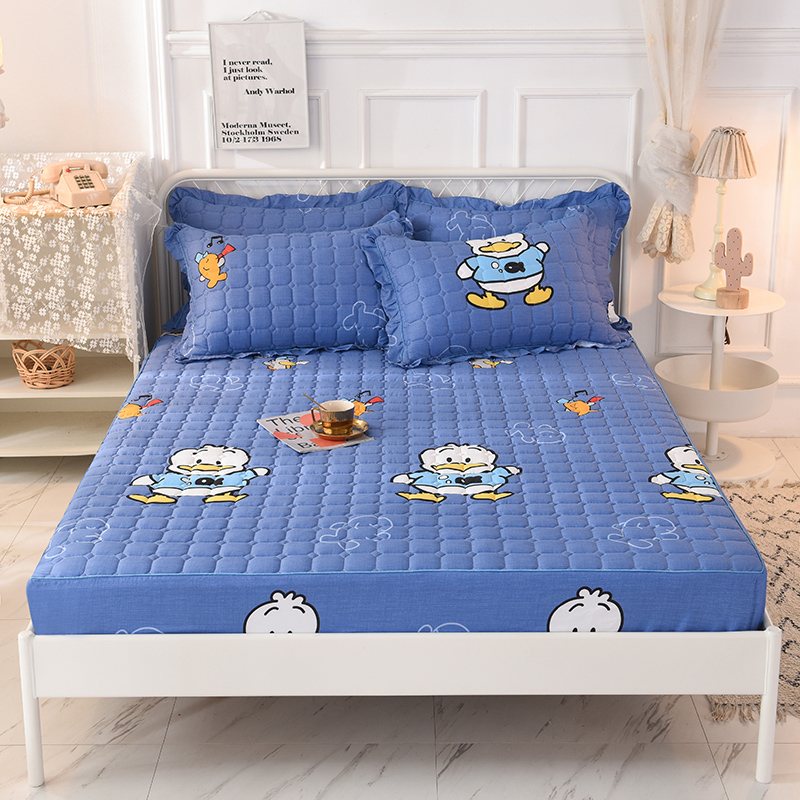 全棉加棉1米35床笠135cmx200cm