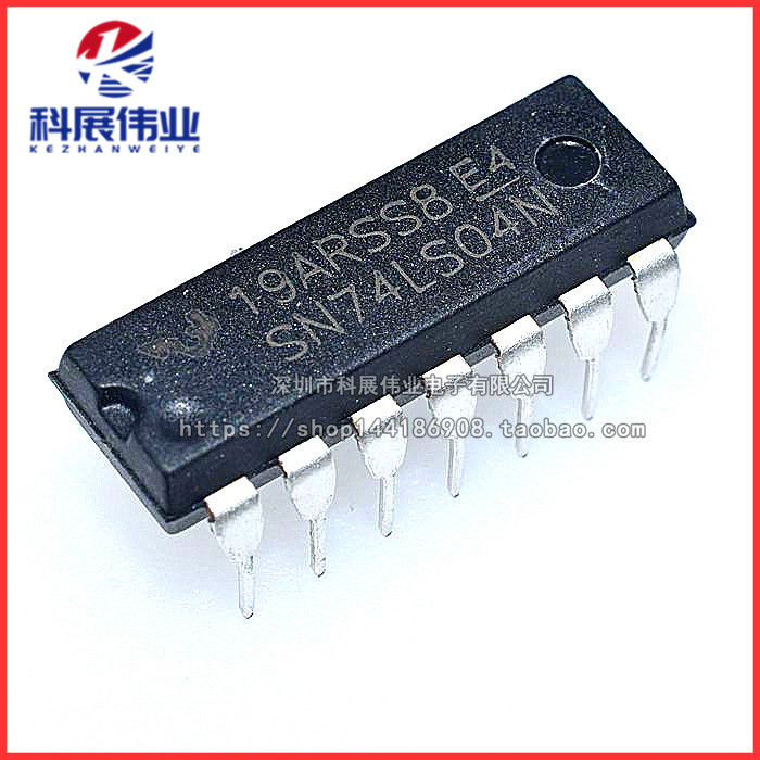 SN74LS04N六反相器栅/极和逆变器