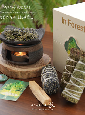 陶瓷烘烤香薰炉植物燃熏节日礼物