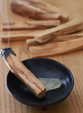 小森之家秘鲁圣木palo santo天然植物室内净化香氛香薰香料原木