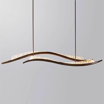 意式极简云雾餐厅吧台吊灯