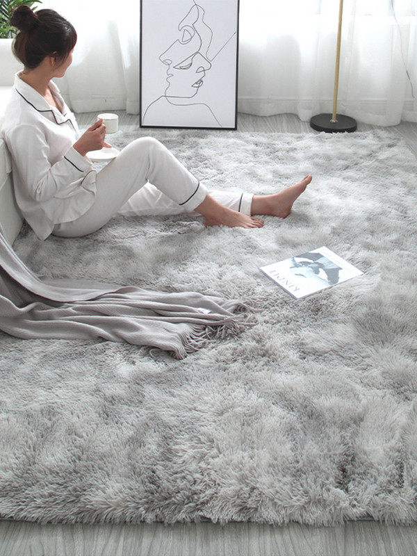 女生客厅茶机地毛毯垫子家用可坐地毯北欧加厚满铺地垫卧室卧室|ruв категории домашний ткань, ковер - от Buy2taobao.com для оказания профессиональной услуги покупки агента Taobao