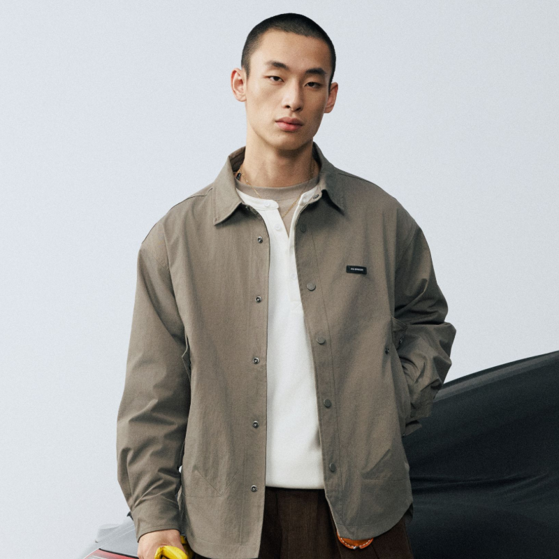 WOW多功能衬衫夹克秋季长袖工装简约百搭休闲外套夹克