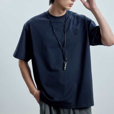 WILL ON WHEELS新款重磅经典刺绣LOGO短袖T恤高级基础T恤