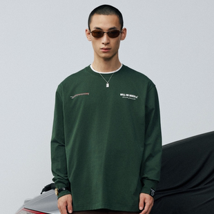 T驾驶乐趣赛车JDM印花潮牌美式 WOW高转休闲长袖 复古 汽车文化