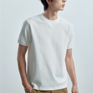 华夫格拼接领短袖 WILL FlowTech WHEELS新款 T恤运动吸湿轻盈感