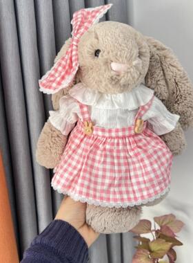 中号邦尼兔31cm36cm兔子玩偶着替毛衣裙子娃衣布娃娃手作娃衣配饰