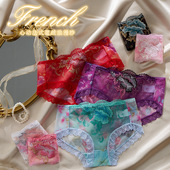 9年老店 女性感无痕超薄透明低腰舒适 蕾丝刺绣内裤 升华泰 夏季