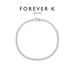 FK法诗卡幸运马蹄玛瑙表带项链18k金男女意大利手工幸运项链