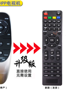 HPP网络电视遥控器43/32H3200 H2700惠普国际TOPI 50H4500 T5500