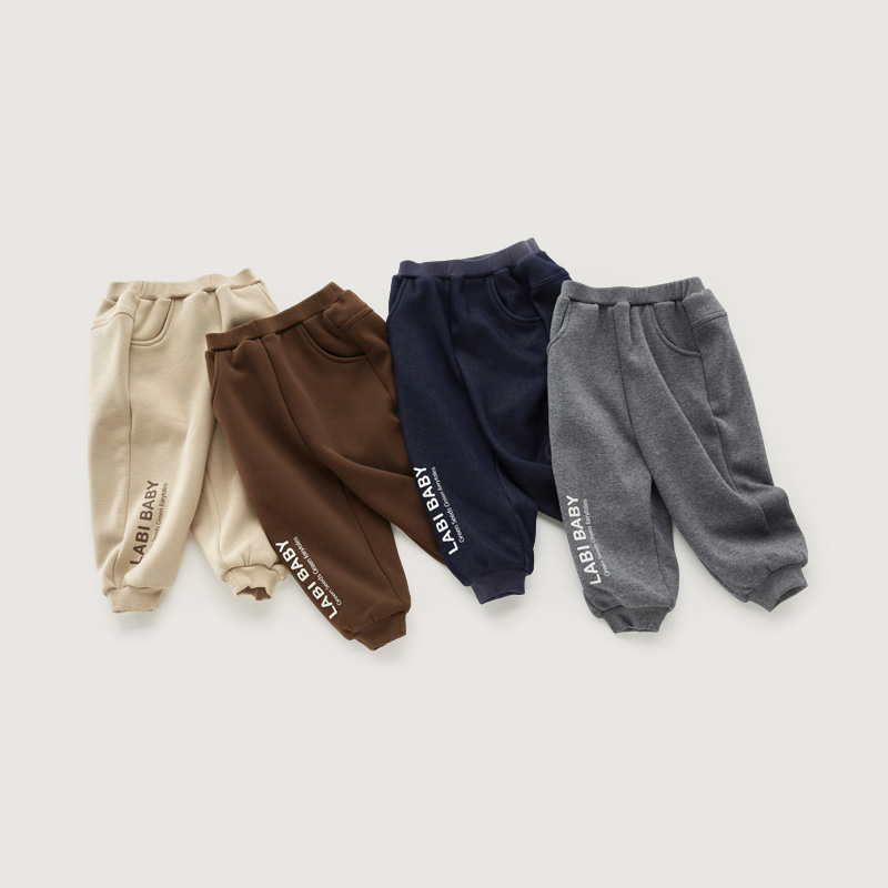 拉比裤子秋冬新款加绒厚款