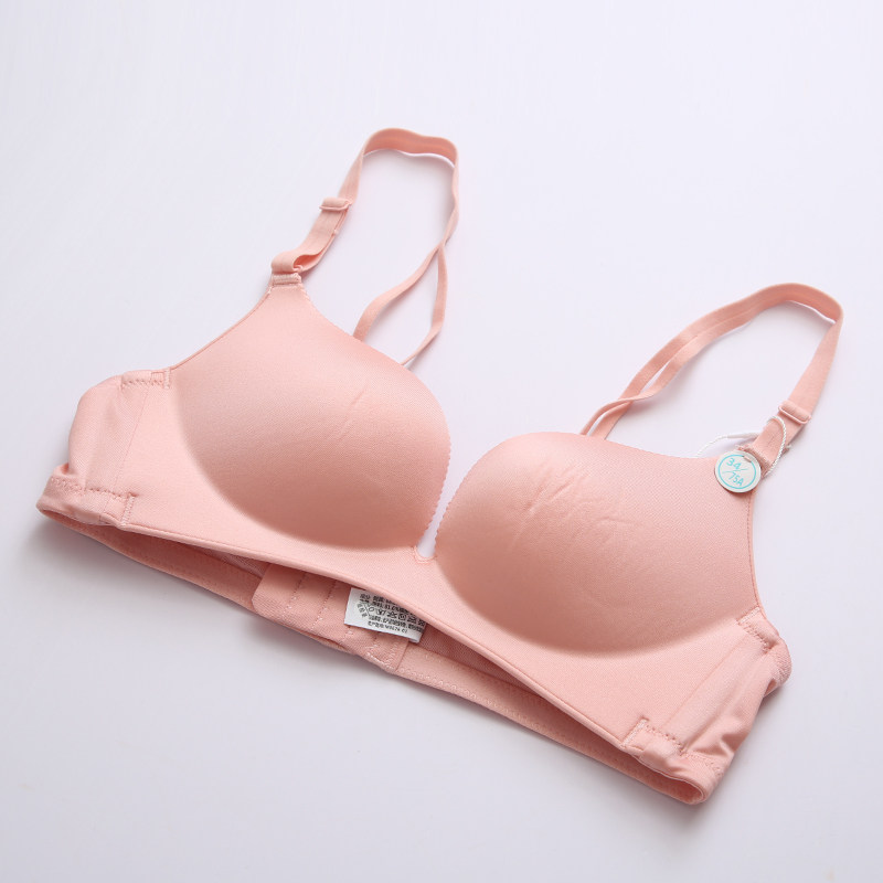 法式露背无钢圈无痕聚拢文胸基础款通勤百搭性感美背内衣奶罩柔软,女士内衣/男士内衣/家居服,文胸,淘宝优惠券,粉丝福利购,淘宝优惠卷