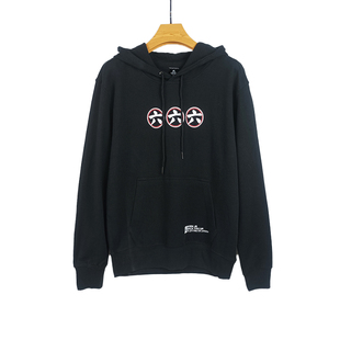 小众潮牌设计感~美式复古创意长袖连帽卫衣男女春秋宽松休闲外套